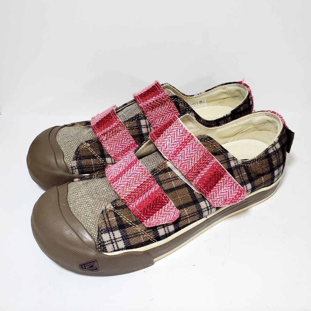 Keen Sula Women's Brown and Pink Sneakers